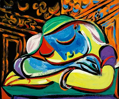 Schlafendes junges Mädchen Pablo Picasso